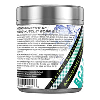 Amazing Nutrition Amazing Muscle BCAA Dietary Supplement 2:1:1 Branched Chain Amino Acid, Unflavored, 16 Oz