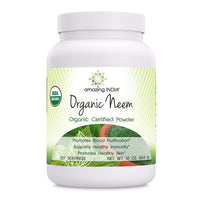 Amazing Nutrition Amazing India USDA Certified Organic Neem Powder, 16 Oz