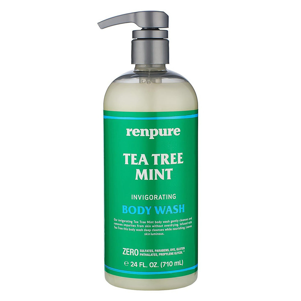 Renpure Purifying Body Wash with Tea Tree and Mint 24Oz (710ml)