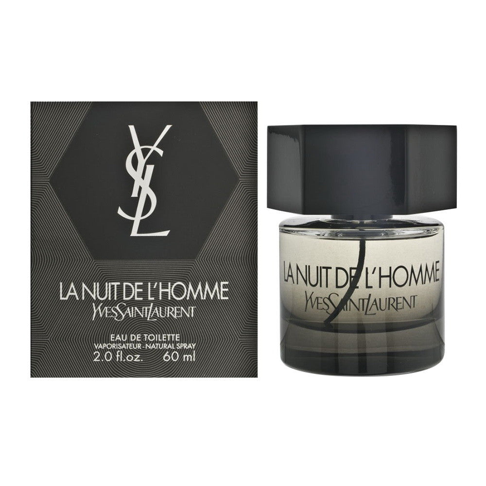 La Nuit De L'Homme by Yves Saint Laurent Eau de Toilette Spray, 2 Oz
