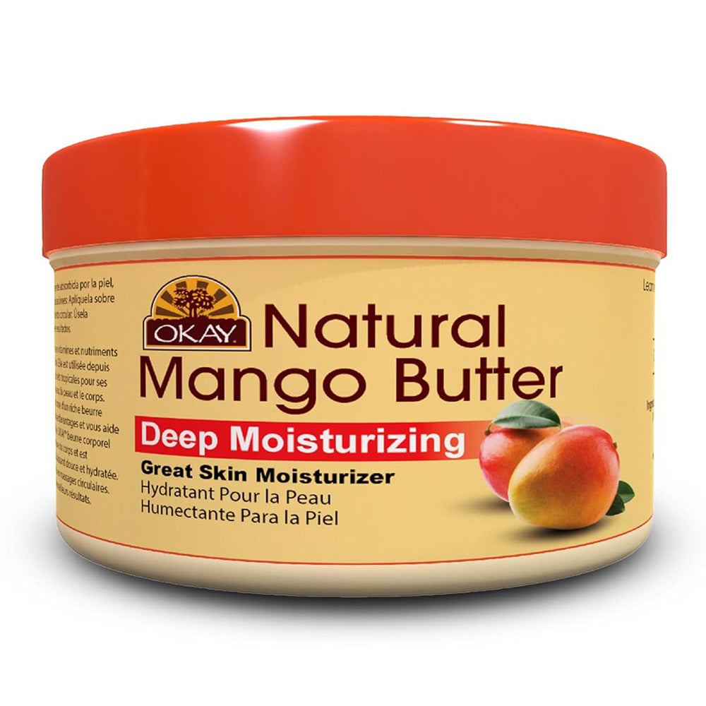 Okay Pure Natural Mango Deep Moisturizing Cream for Body and Hair 7Oz (198ml)