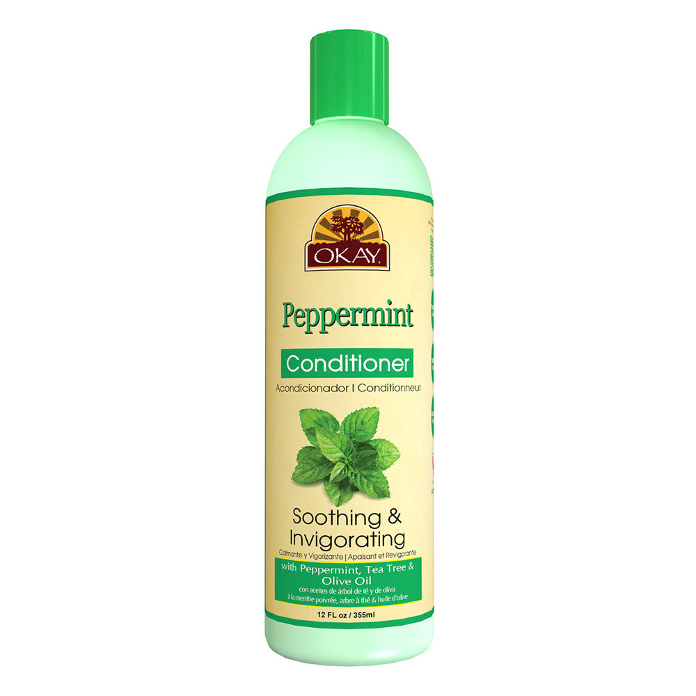 Okay Soothing Peppermint Conditioner, 12 Oz