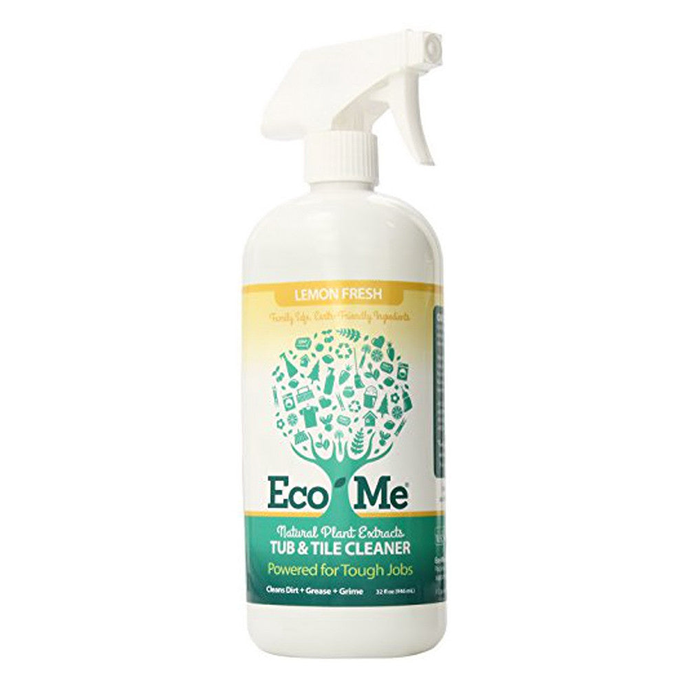 Eco Me Lemon Fresh Tub and Tile Cleaner, 32 Oz