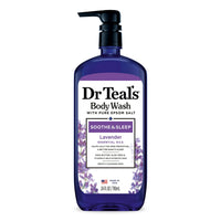 Dr. Teals Ultra Moisturizing Body Wash Sooth And Sleep With Lavender - 24 Oz