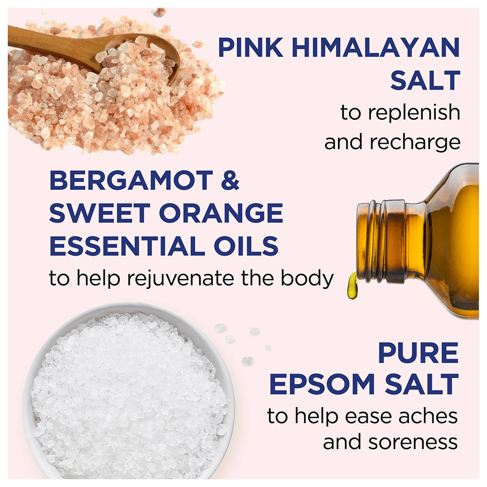 Dr Teals Restore and Replenish Pink Himalayan Salt Body Wash, 24 Oz