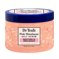 Dr Teals Sea Salt Body Scrub, Pink Himalayan Restore And Replenish, 16 Oz
