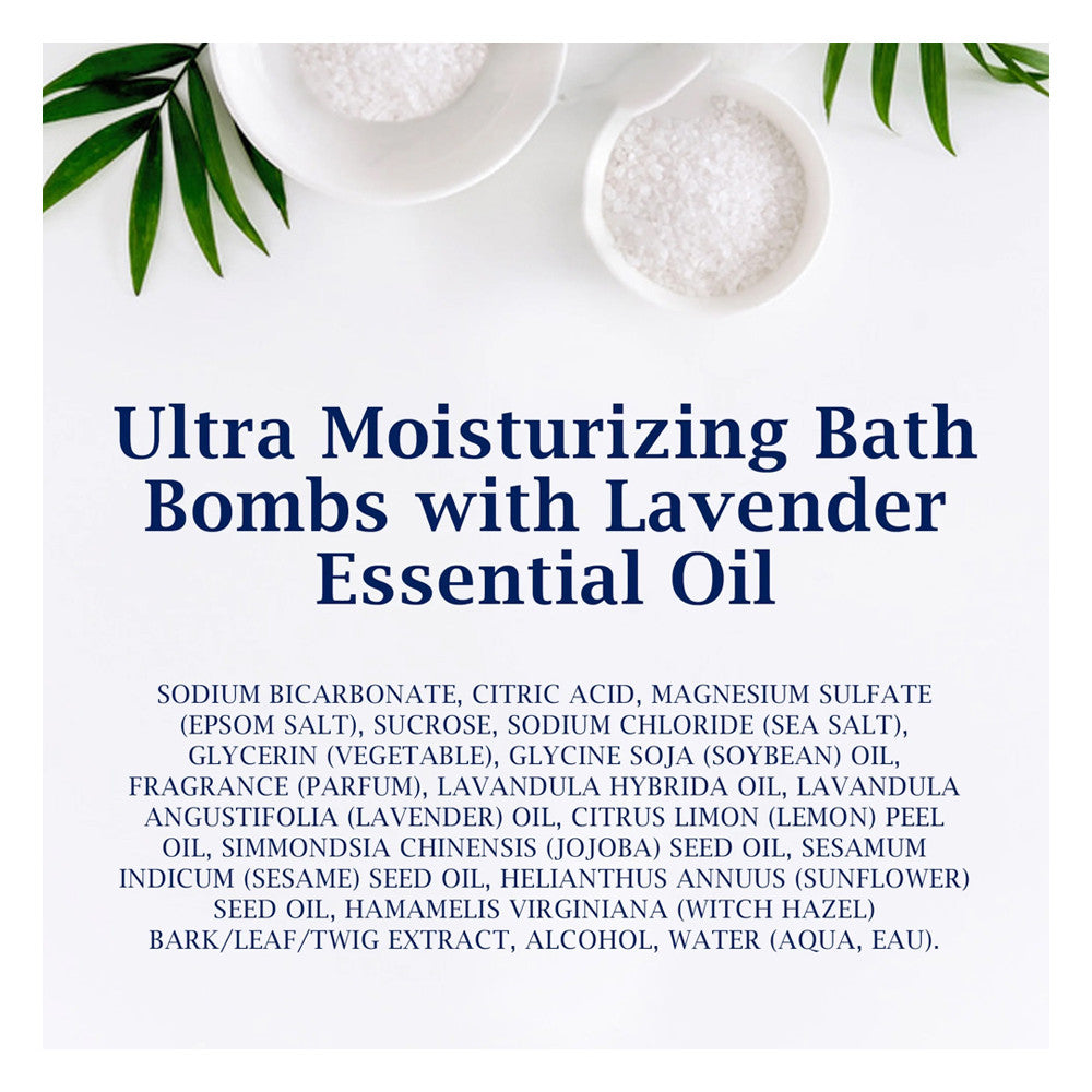 Dr. Teals Ultra Moisturizing Bath Bombs, Lavender, 1.6 Oz