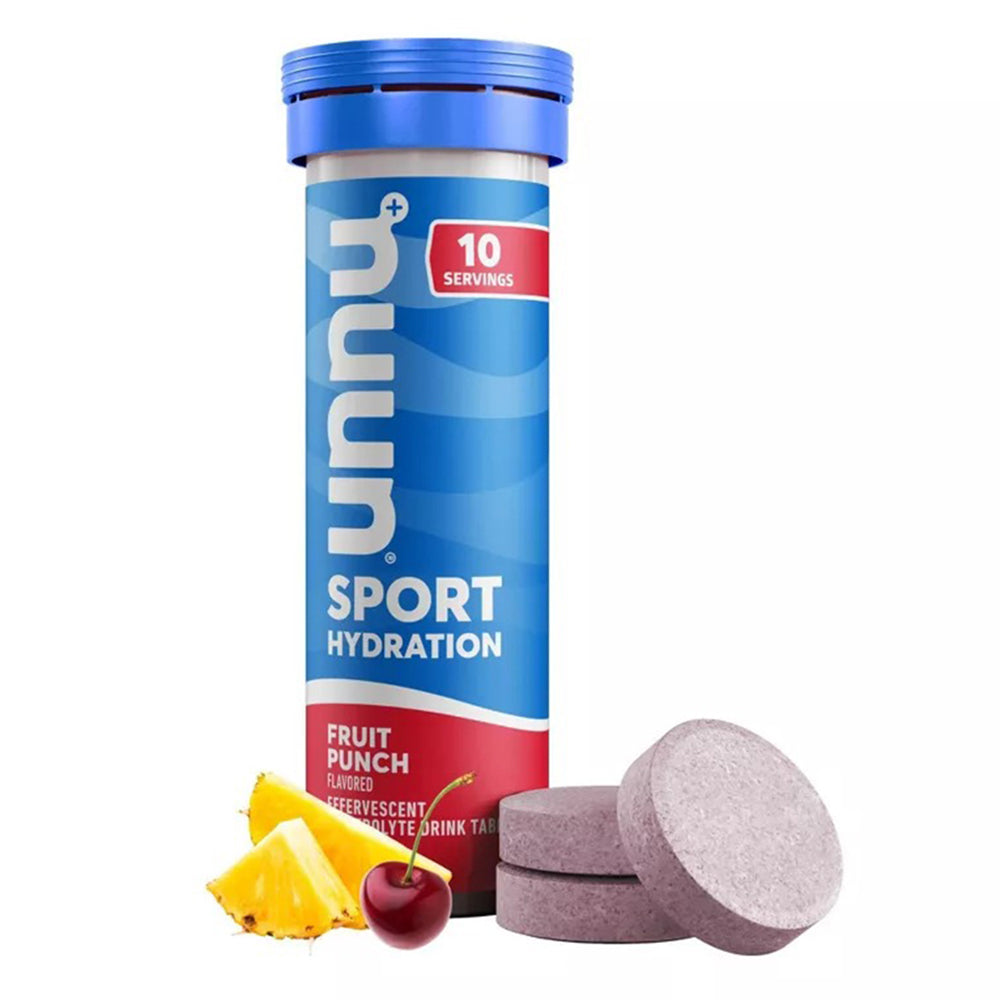 Nuun Hydration Drink Sport Tablets Active with Fruit Punch 10Ea