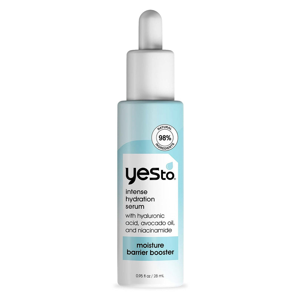 Yes To Intense Hydration Facial Serum with Hyaluronic Acid Avocado Oil and Niacinamide 0.95Oz (28ml)