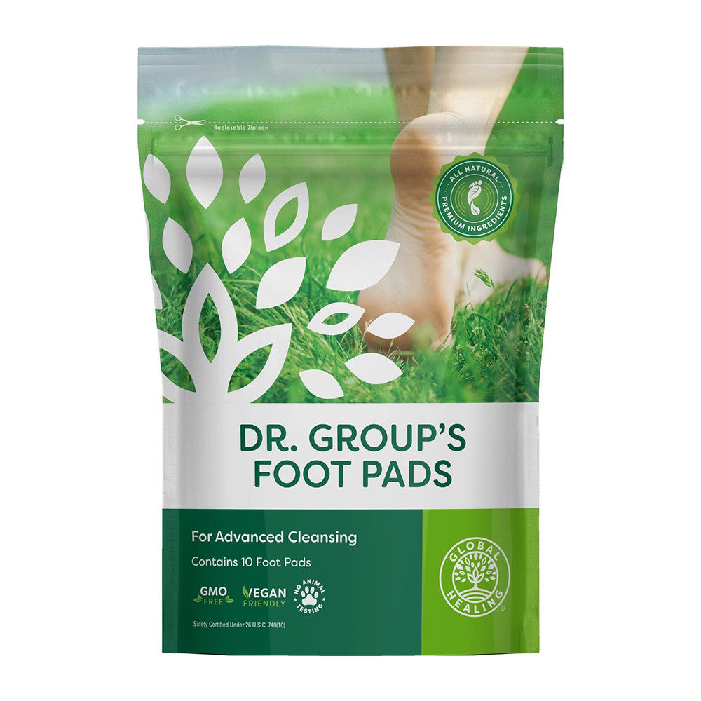 Global Healing Dr. Groups Foot Pads, 10 Ea