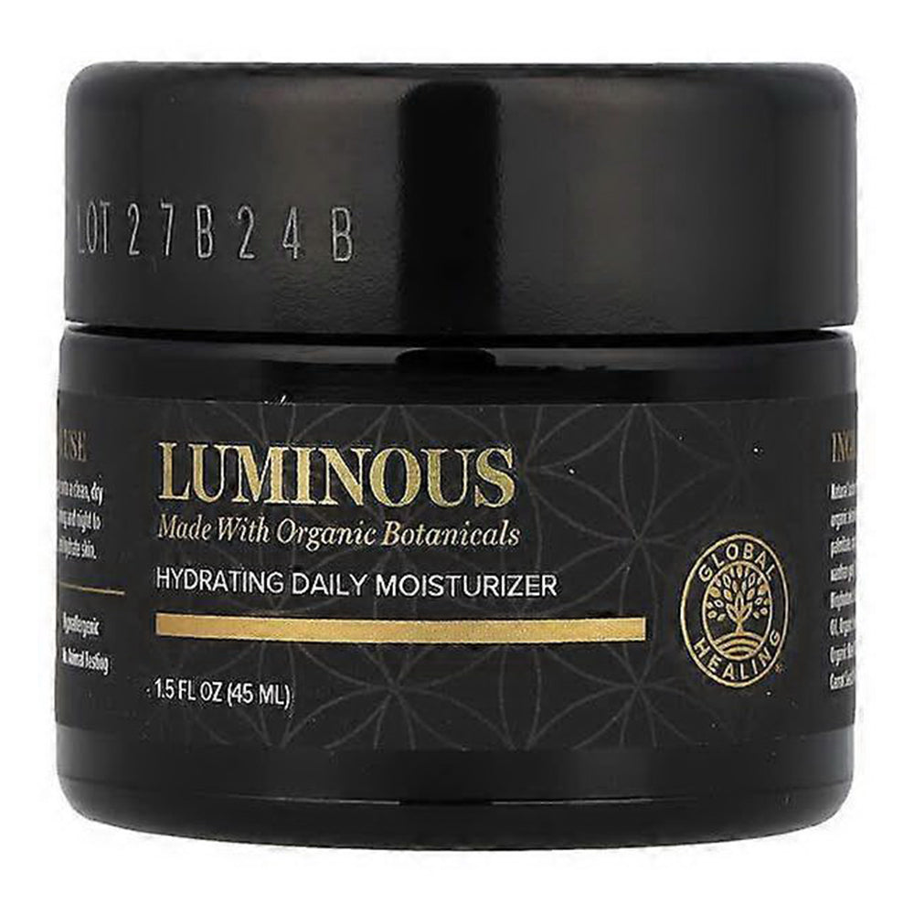 Global Healing Luminous Hydrating Daily Moisturizer Creamy Rich Moisturizer Deeply Nurtures Smooth Complexion 1.5Oz (45ml)