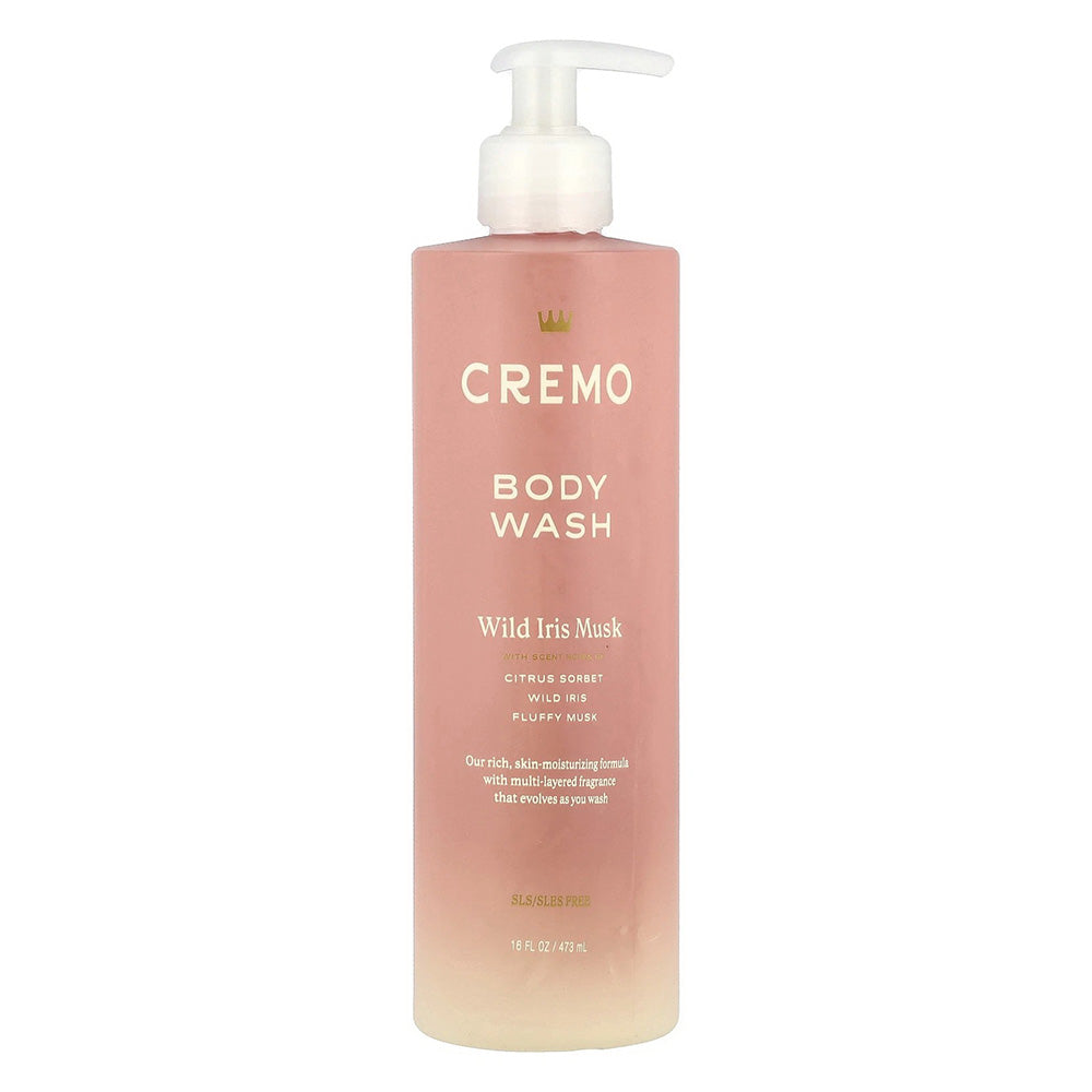 Cremo Hydrates Skin Floral Musk Body Wash Iris Musk 16Oz (473ml)