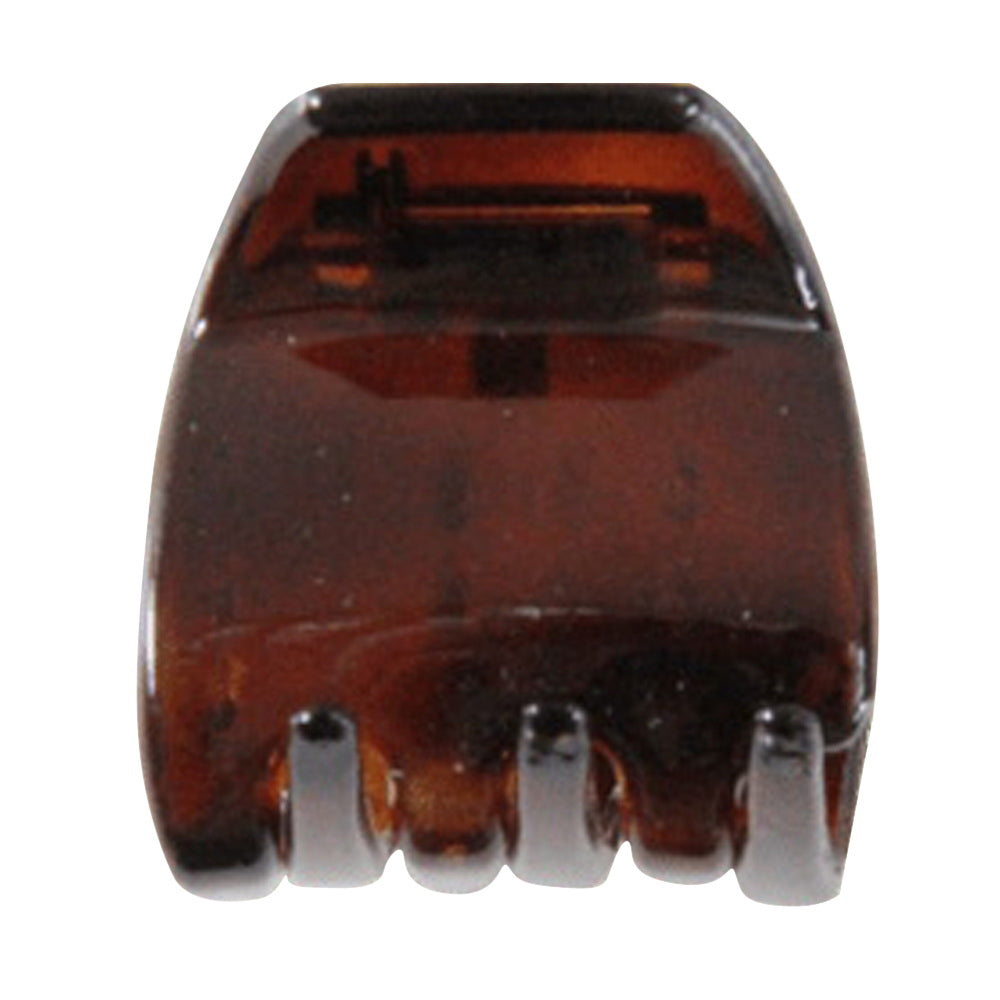 Di Prima Tortoiseshell Clamp Lily Micro Mini Hair Styling Tool 1 Inch 2Ea