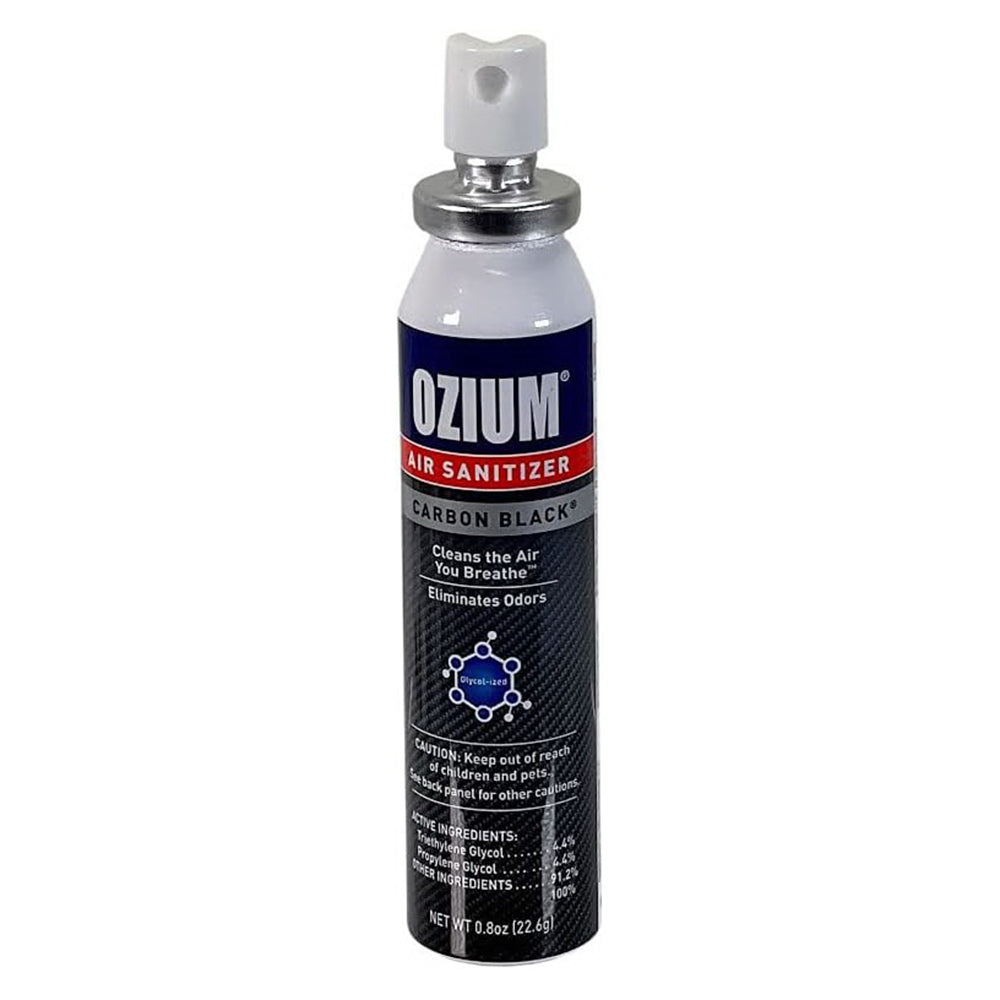 Ozium Air Sanitizer Carbon Black Cleans the Air You Breathe Eliminates Odors 0.8Oz (22.6g)