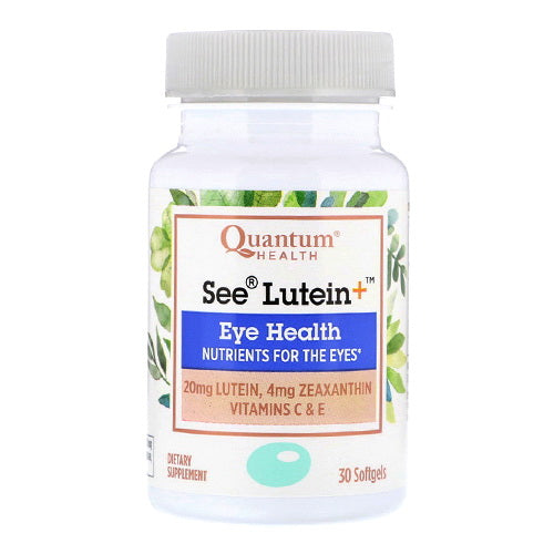 Quantum Health, See Lutein+ Eye Health Softgels, 30 Ea