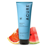 Acure Daily Workout Watermelon and Blood Orange Shampoo, 8 Oz
