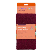 Clean Logic Bath and Body Exfoliating Stretch Cloth Sensitive Skin, 1 Ea