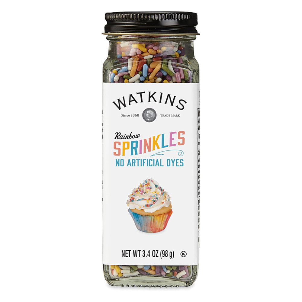 Watkins Decorating Rainbow Sprinkles, 3.4 Oz