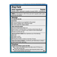 Bausch & Lomb Alaway Itch Relief Original Prescription Strength Eye Drops, 0.34 Oz/2 Ea