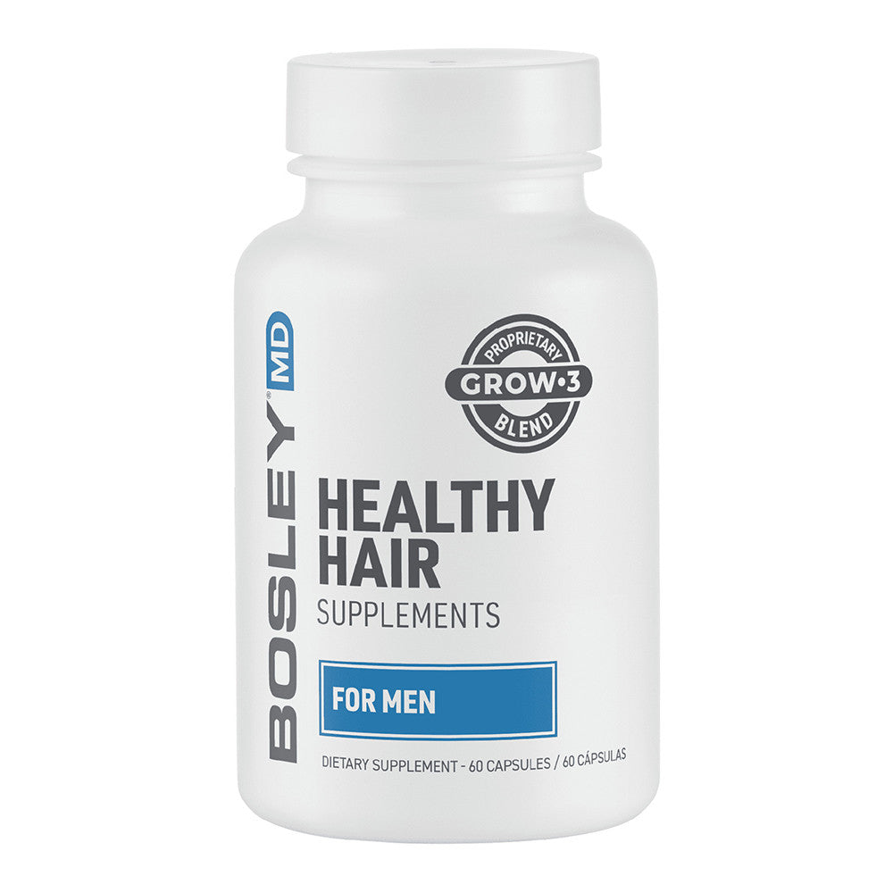 Bosley MD Mens Hair Growth Supplement, 60 Ea