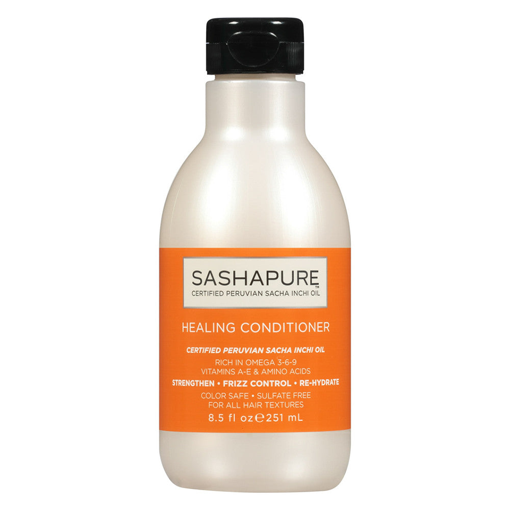 Sashapure Healing Conditioner for frizz control, 8.5 Oz