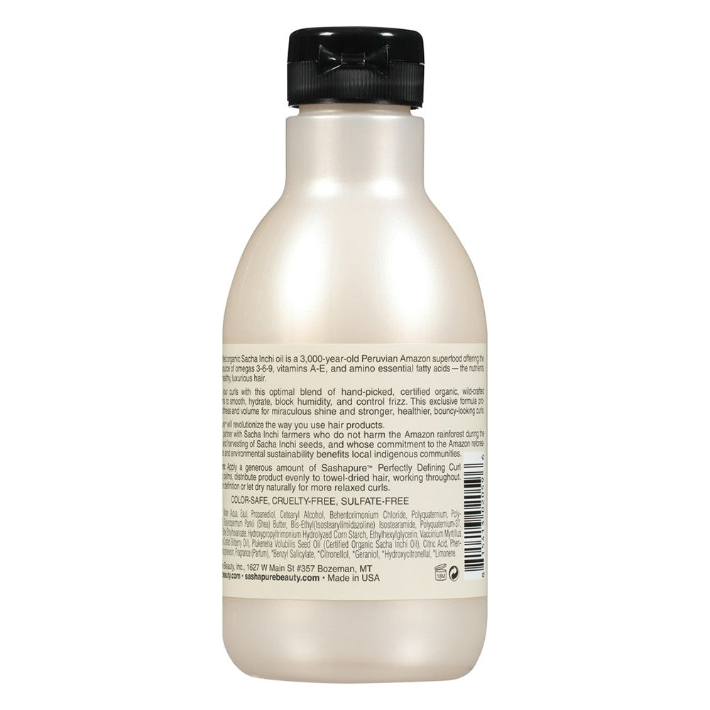Sashapure Perfectly Defining Curl Cream, 8.5 Oz