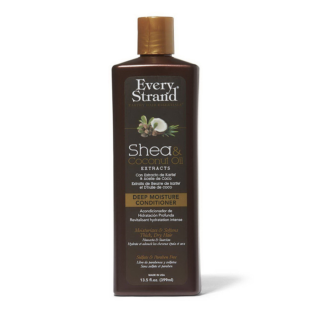 Every Strand Shea and Coconut Oil Deep Moisture Conditioner, 13.5 Oz