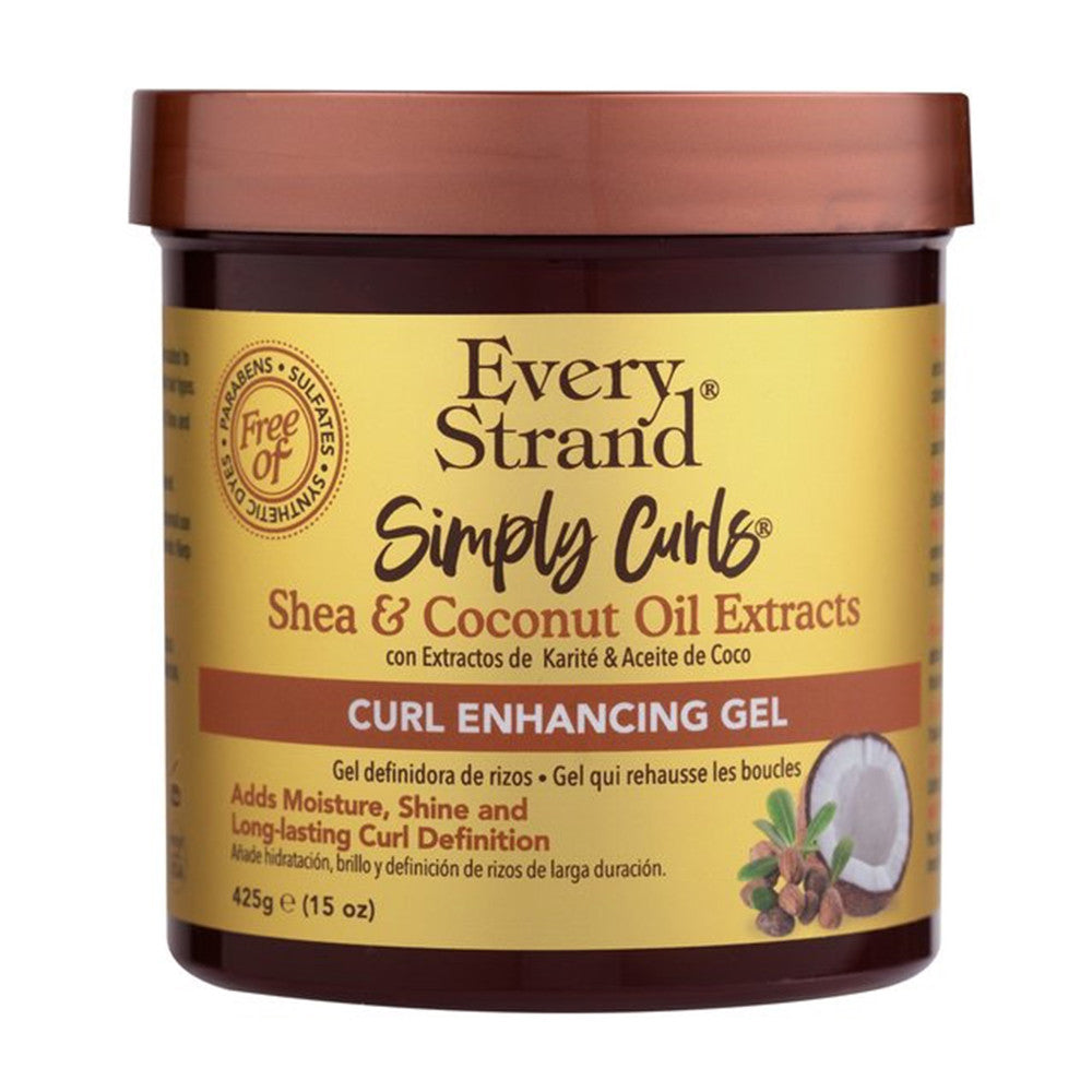 Every Strand Simply Curls Curl Enhance Gel, 15 Oz