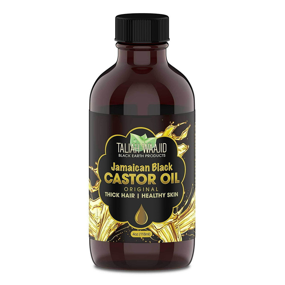 Taliah Waajid Original Jamaican Black Castor Oil Thick Hair And Healthy Skin, 4 oz