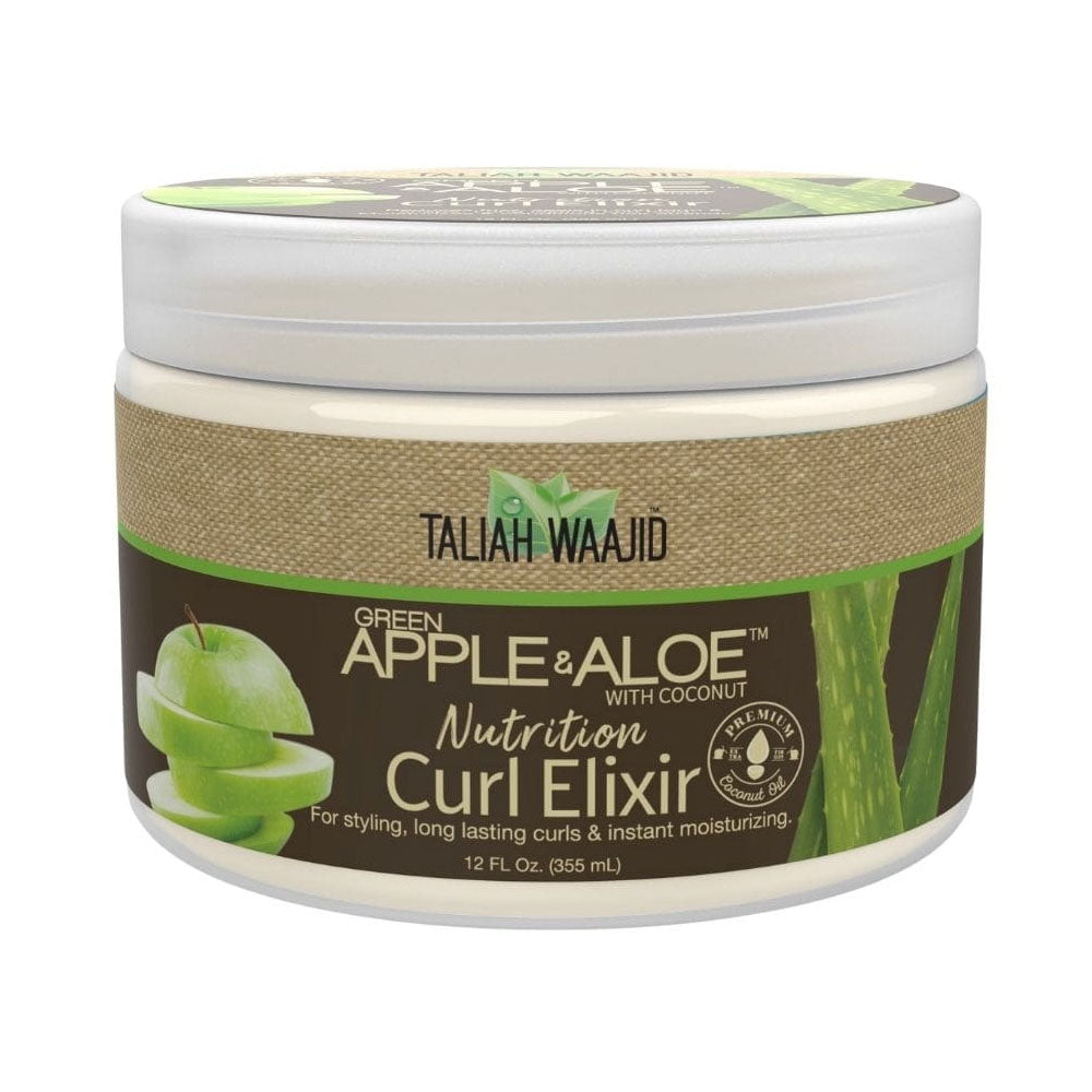 Taliah Waajid Nutrition Curl Elixir, Green Apple And Aloe, 12 Oz