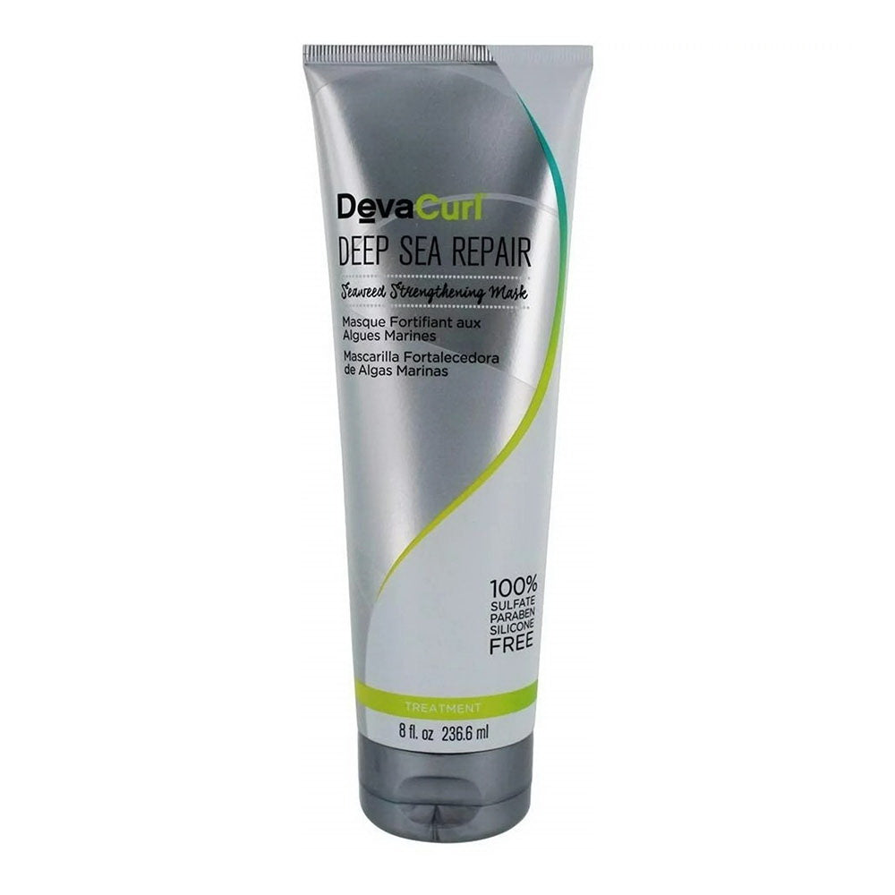 DevaCurl Deep Sea Repair Seaweed Strengthening Mask Restorative Hair Care Formula 8Oz (236.6ml)