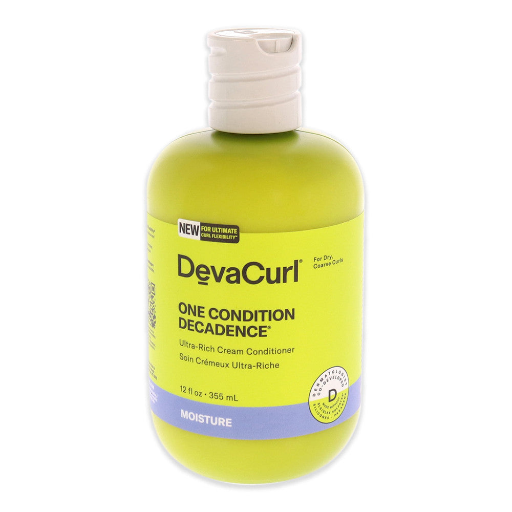 Devacurl One Condition Decadence Ultra Rich Cream Hair Conditioner, 12 Oz