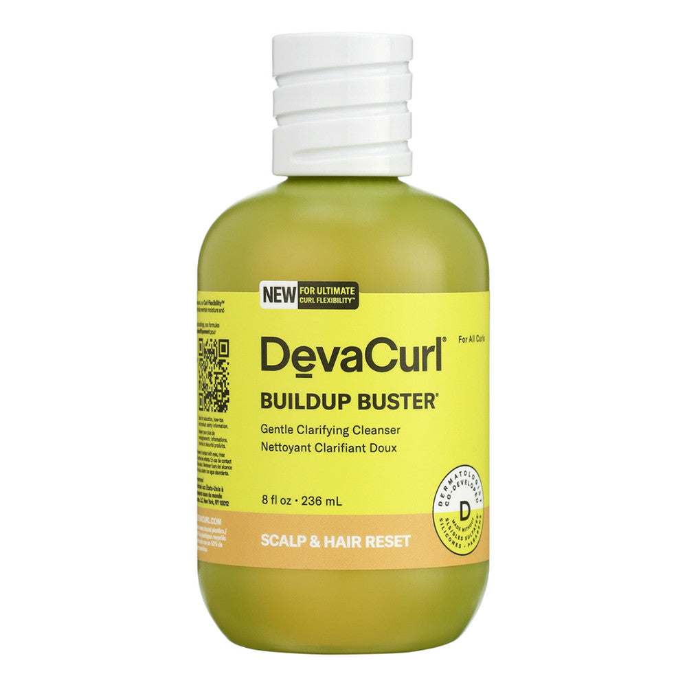 Devacurl Buildup Buster Cleanser Shampoo for Scalp and Hair Reset, 8 Oz