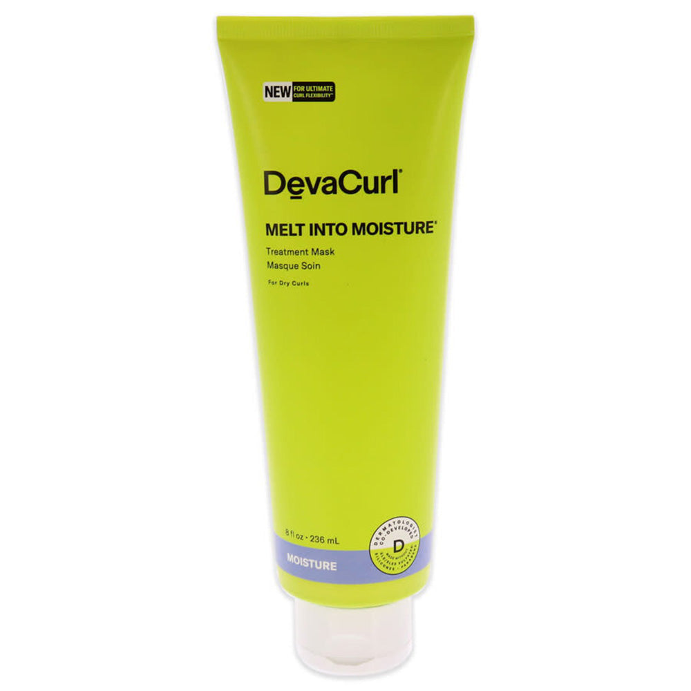 DevaCurl Melt Into Moisture Treatment Hair Mask for Dry Curl 8Oz (236ml)
