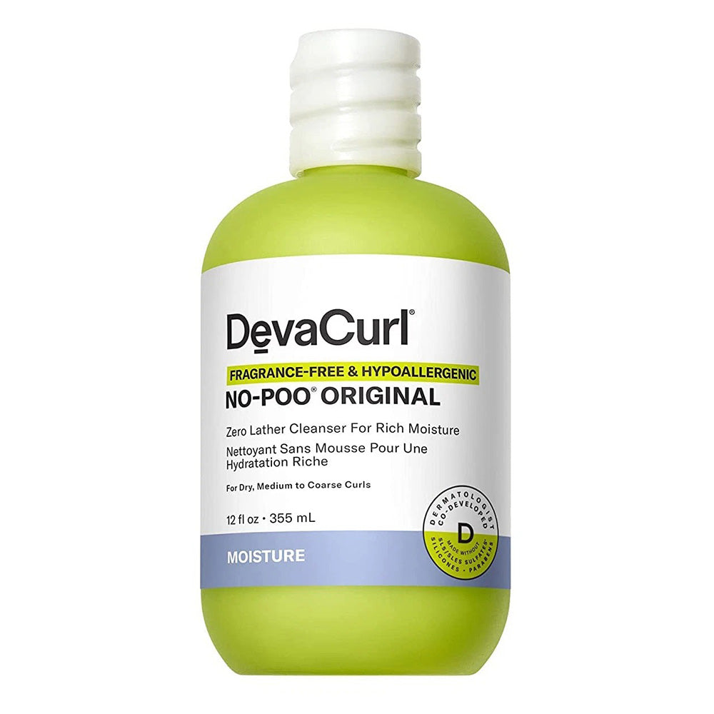 DevaCurl Fragrance-Free and Hypoallergenic No-Poo Original 12Oz (355ml)