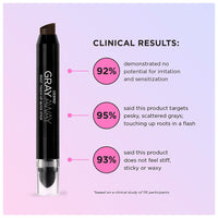 Everpro Gray Away Root Touch Up Quick Stick, Black or Dark Brown, 0.10 Oz