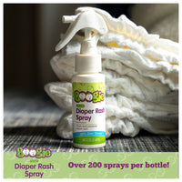 Boogie Bottoms No Rub Baby Diaper Rash Spray for Skin Protectant, 1.7 Oz