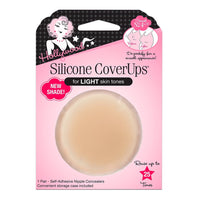 Hollywood Fashion Secrets Silicone Coverups, Light, 2 Ea