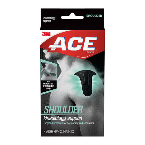 ACE Kinesiology Shoulder Support, 3 Ea