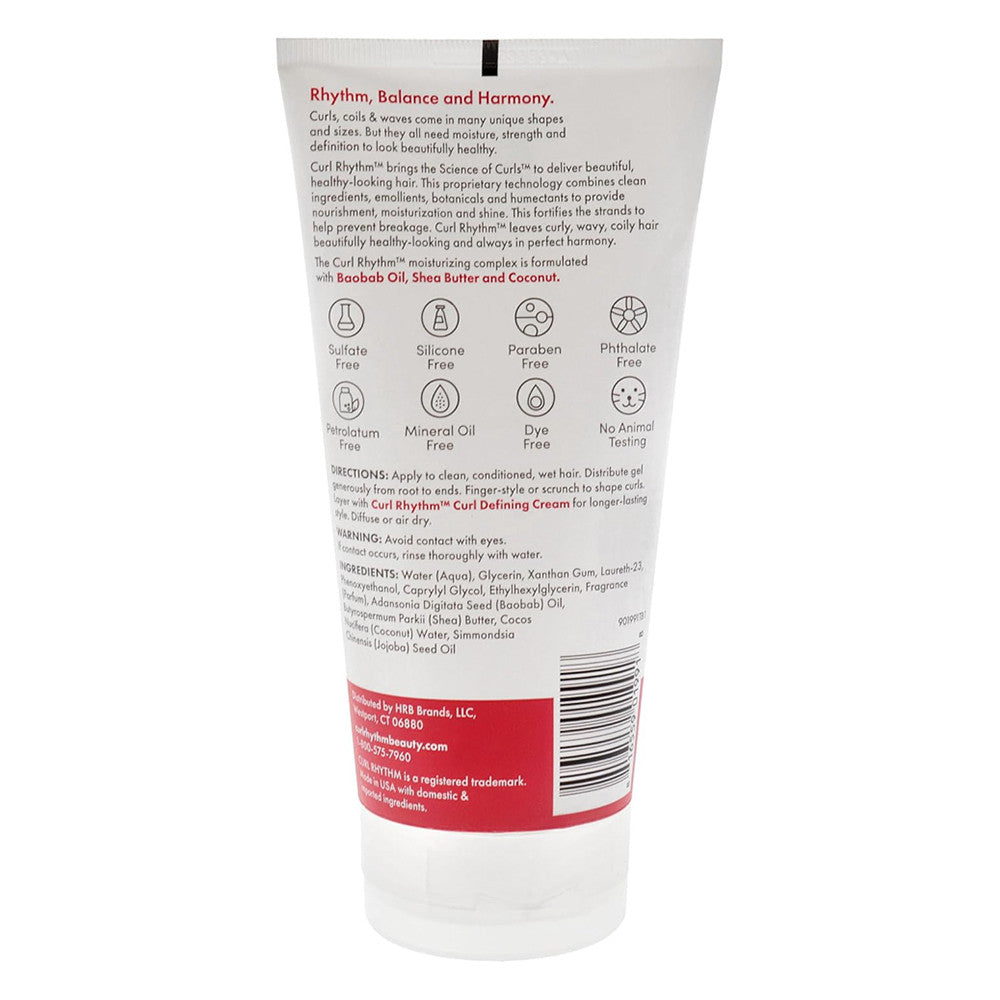 Curl Rhythm Jojoba Curl Gel with Shea and Coconut for Sulfate Free, 6 Oz