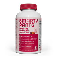 SmartyPants Masters Complete Vitamins Supplement Gummies for Womens 50 Plus, 120 Ea