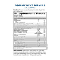SmartyPants Organics Mens Multi and Omegas Organic Gummies, 120 Ea