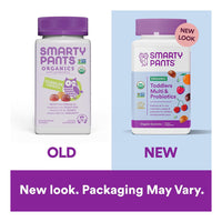 SmartyPants Organic with Probiotics Toddler Formula, Multivitamin Gummies, 60 Ea