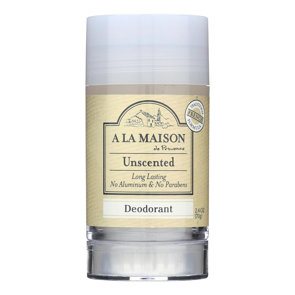 A La Maison Unscented Deodorant for Odor Protection 2.4Oz (70g)