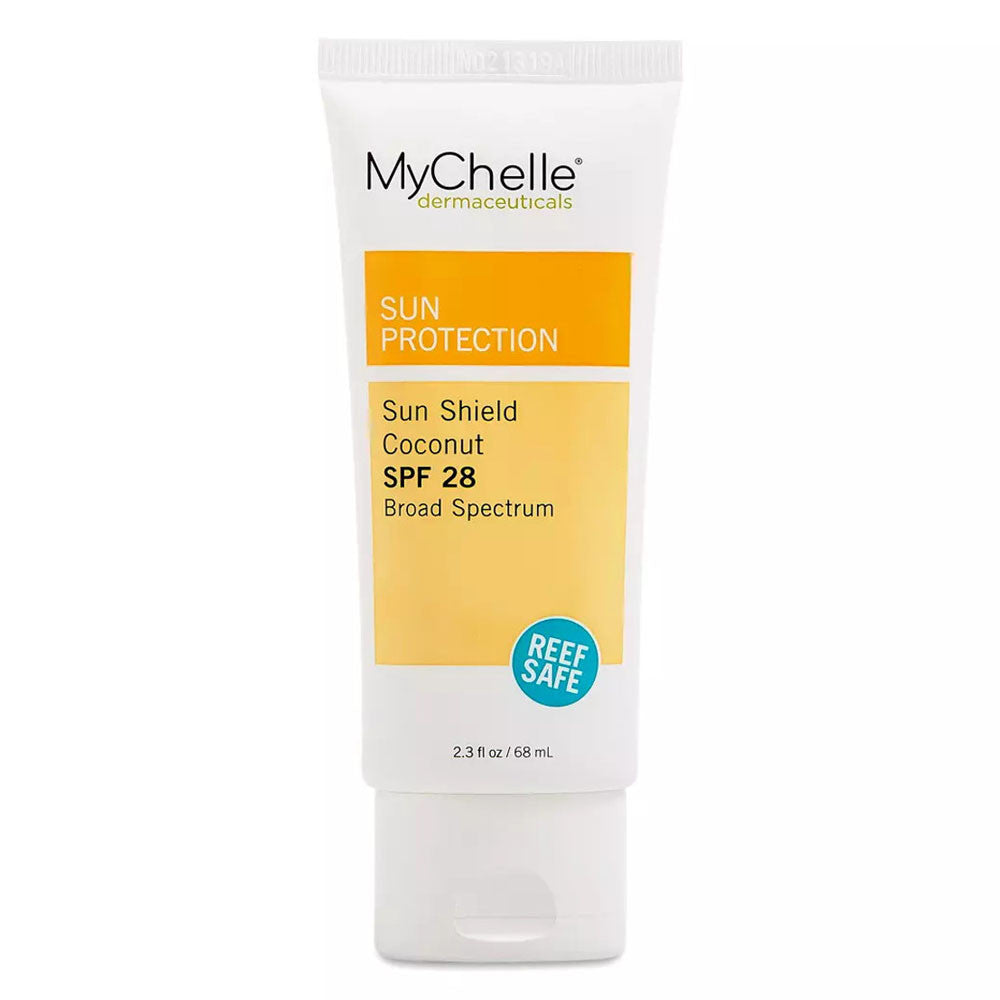 My Chelle Sun Protection Sun Shield Coconut SPF 28, 2.3 Oz