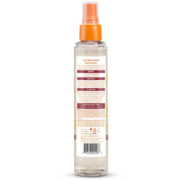 Cantu Shea Butter Thermal Shield Heat Protectant Spray for Hair, 5.1 Oz