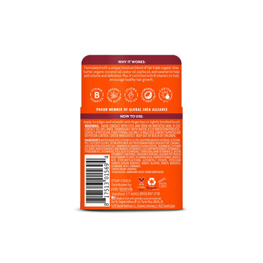 Cantu Shea Butter Extra Hold Edge Stay Gel for Natural Hair, 2.25 Oz