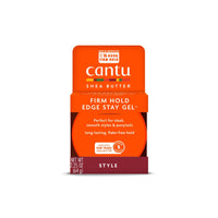 Cantu Shea Butter Extra Hold Edge Stay Gel for Natural Hair, 2.25 Oz