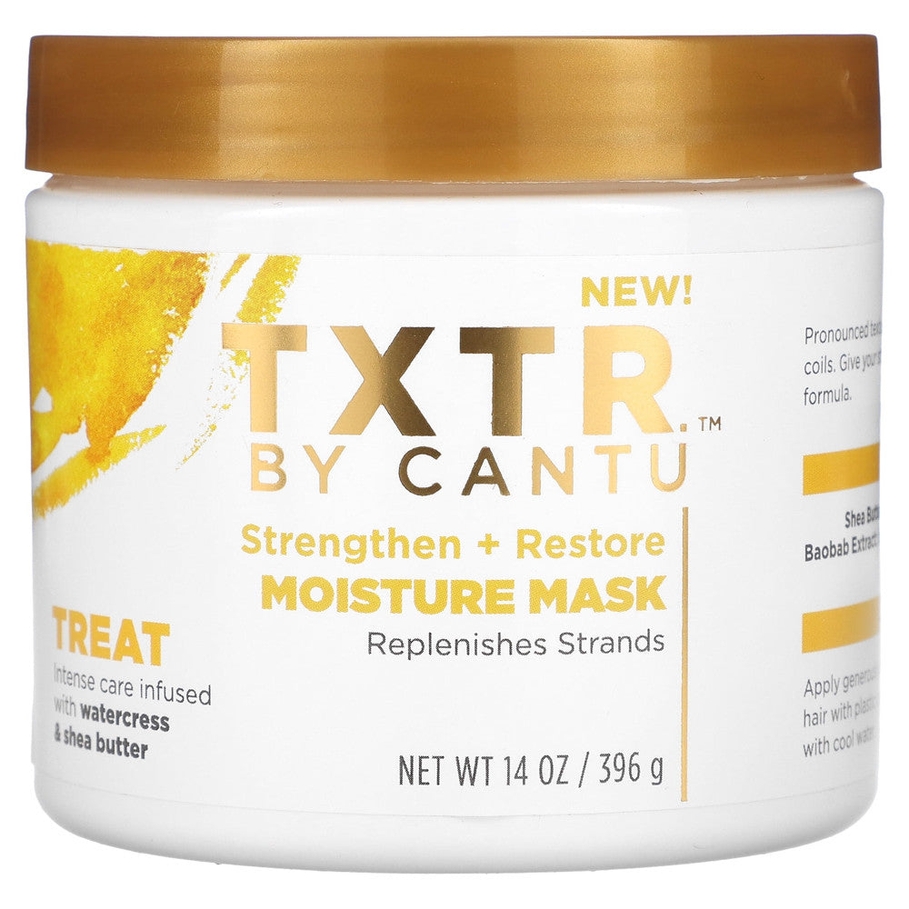 Cantu Txtr Strengthen Plus Restore Treat Moisture Mask, 14 Oz