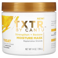 Cantu Txtr Strengthen Plus Restore Treat Moisture Mask, 14 Oz